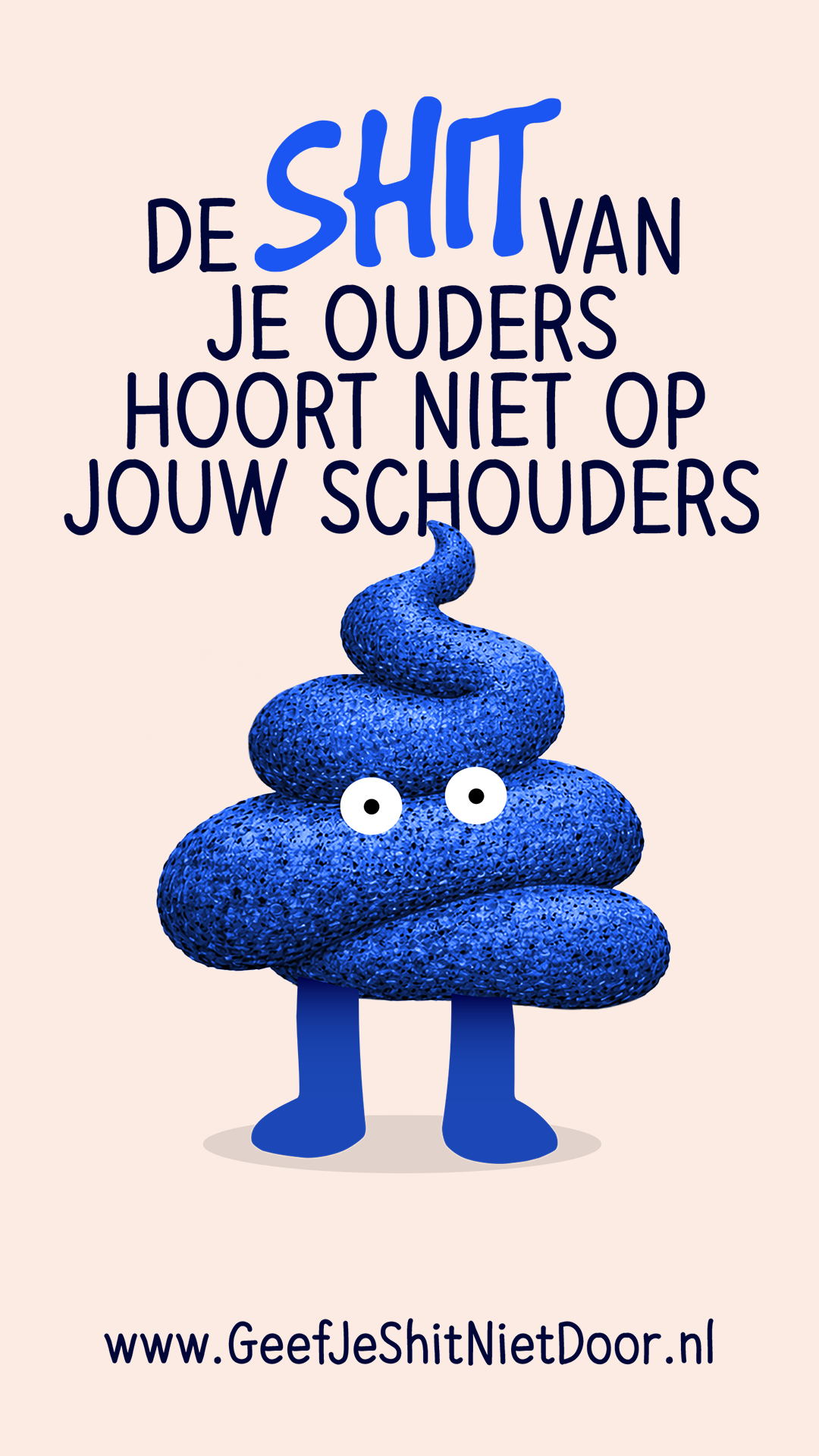 Campagne abri — De shit van je ouders hoort niet op jouw schouders